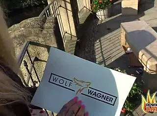 lola shines can't get enough of big cock outdoors!