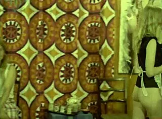 Vintage Bar Maid Delivers Bold Special Service