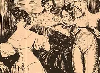 Exploring vintage erotic drawings from antique collections.