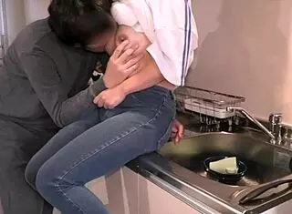 newlywed amateur couple's passionate intimate encounter