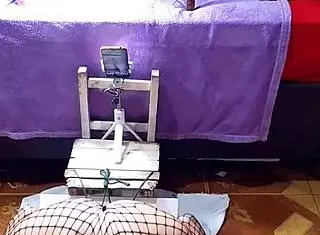 BBW exhibitionist in doggy