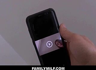 FamilyMilf - Madrastra latina de culo grande follada en POV por amigo del hijastro Mercedes Carrera