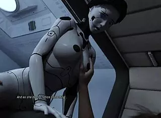 Projekt passion AI robot takes big cock anal