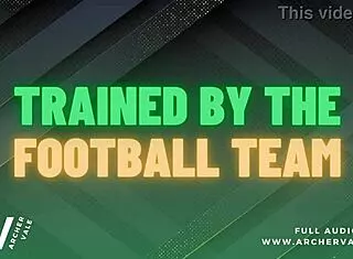 Football Team Muscle Worship in M4M Gangbang Story