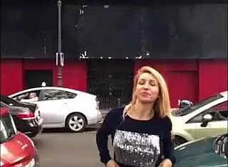 Second Day in Paris Flashing My BBC Monster Cock