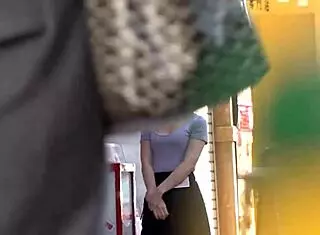 asian babe begs for irrumatio and spanking in 3p sex