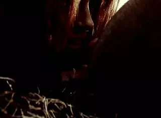 two brunettes lick pussy with dildo