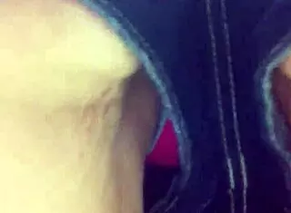 Babe's Ass In Jeans Upshorts Outdoors