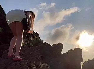 宮古島のハートロックを訪れて景観アドベンチャー