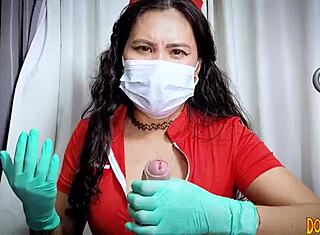 медицинско изкушаване компилация от Dominafire е лудо гореща!