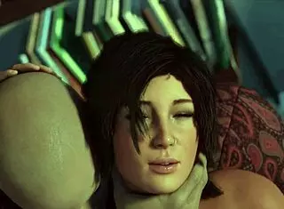 Gentle blowjob makes him cum pussy fucking creampie