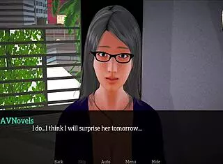 Raziskujem novo družino v erotičnem hentai 😏