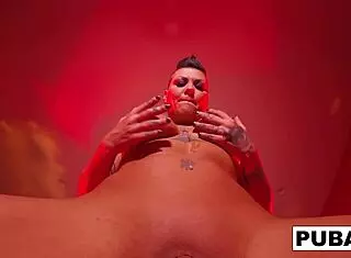 Jezebelle Bond says, 'Watch my slimy spit fetish show?'