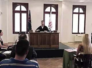 court day turns into double penetration orgy with aisha and helena valentine