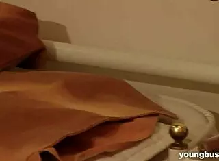 busty young 18+ jess relaxes with solo softcore session