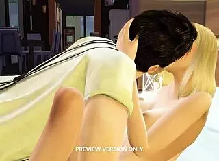 scarlet j in rough 3d hentai cabin scene.