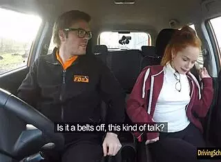 Ella Hughes, the Petite Redhead, Swallows My Hot Cumload Outdoors