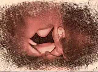 Blowjob and handjob session with intense sucking.