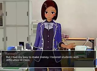 Welcome to my new job as HS tutor with big tits