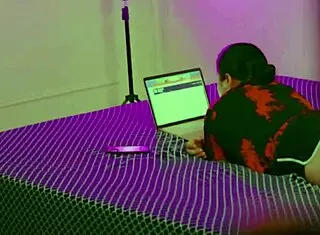 Bold BBW Blowjob for Stepdad