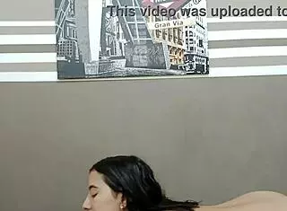 horny milf vayolet sucks cock