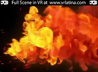 Cute latin teen does titty fuck in vr