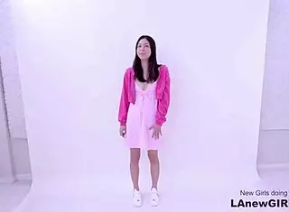 cutest teen gently sucks and handles massive cock in steamy clip