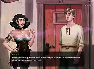 wow your package is huge in this hentai anime