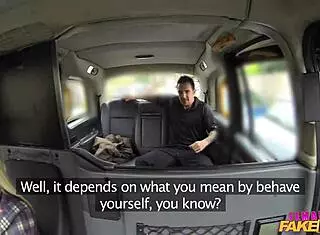 ugh, fake taxi chick driver swallows cop’s load in wild ride