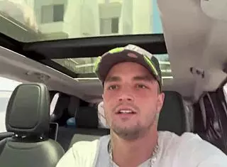 Young Client Sucks Cock Deep in Car Trailer