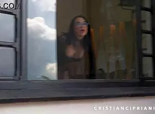 Colombian Girl Screams In Halloween Casting Oral!