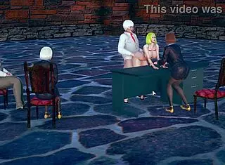 Secretary fucked doggystyle by boss