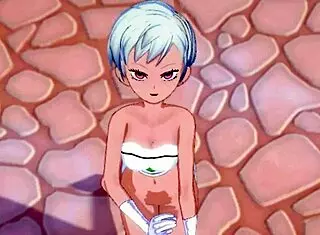 Chirai feels naughty emotions after intense training in dragon ball