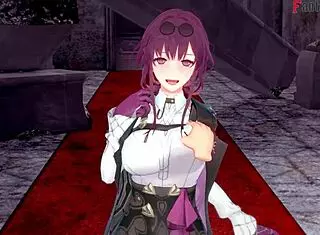 Intense sex with kafka in honkai star rail, pov version.