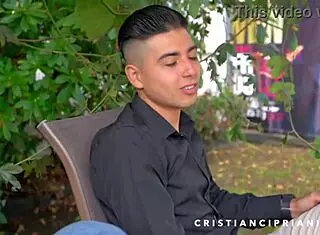 Colombian Girl Screams In Halloween Casting Oral!