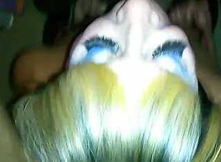 Sissy Sucking Big Black Cock for Cumshot Facial