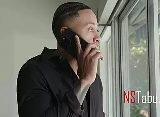 Petit Babysitter Rides Huge Black Shaft