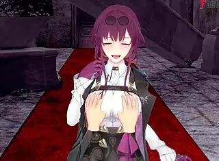 Intense sex with kafka in honkai star rail, pov version.