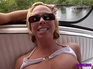 Banging Family - Hot Step-Sisters in Lesbian Threesome on Boat