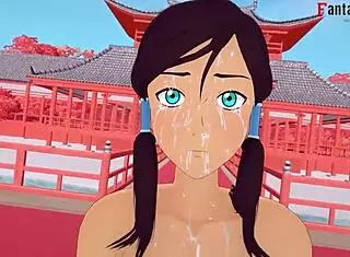 Avatar Korra Fucking Doggystyle POV Scene