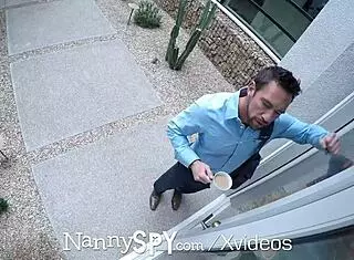 Hidden Cam Big Cock Sex With Busty Babysitter Monster Cock Creampie Blowjob