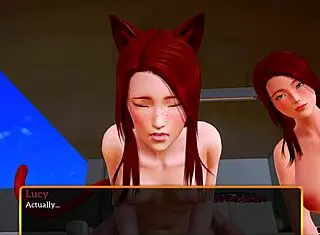 my new family with redhead teen tits