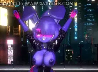 Bonnie In Fnf Bonfie Kpop Queencard Dancing In Cartoon