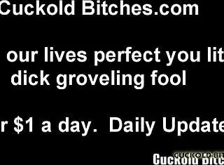 i'll get you ready for that cuckold fun first