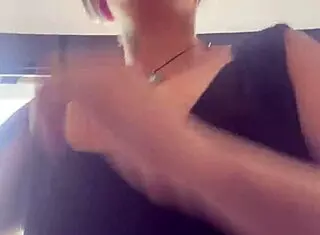 Blonde Big Tits Bounce Out During Intense Gym Run