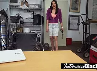 can this latina teen suck a big black cock like a pornstar?