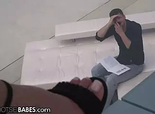 FootsieBabes Delivers Steamy Outdoor Footjob With Anal Action