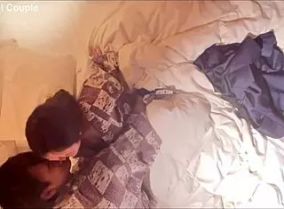 Asian couple has romantic sex in hotel