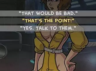 Hentai Brunette Masturbates to Big Cock in Cartoon