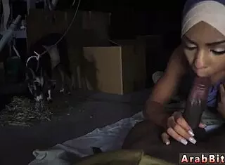 i'm a hungry teen sucking your cock in military uniform, booty drop outside base